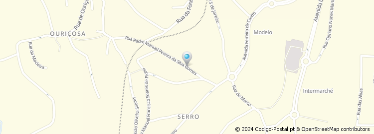 Mapa de Rua Doutor José Borges de Azevedo