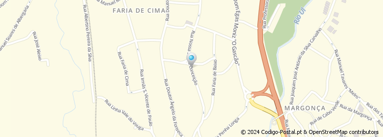 Mapa de Rua Maria Conceição Santos