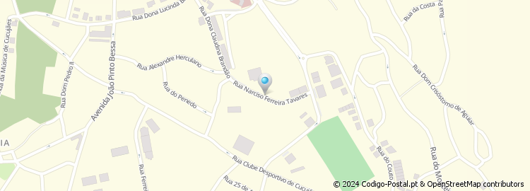 Mapa de Rua Narciso Ferreira Tavares