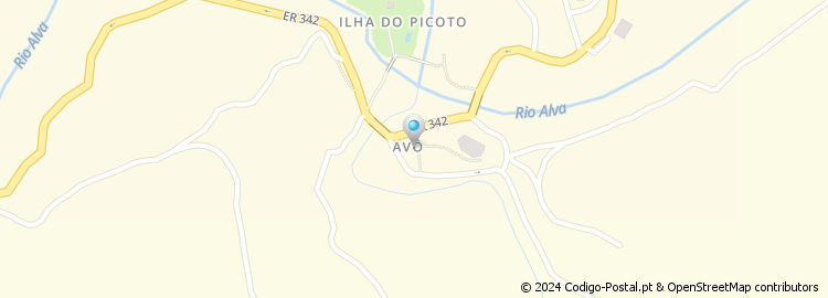 Mapa de Rua Quinta das Mimosas