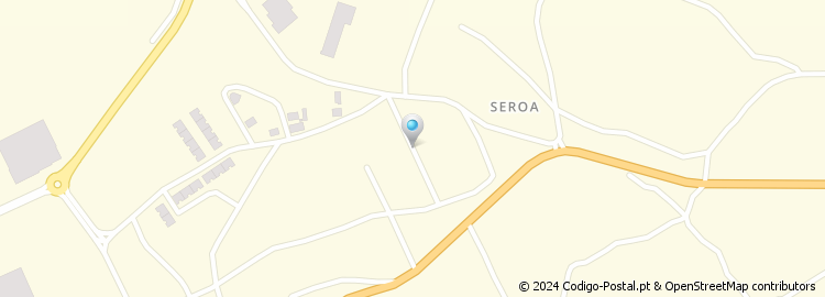 Mapa de Avenida do Complexo Desportivo de Seroa