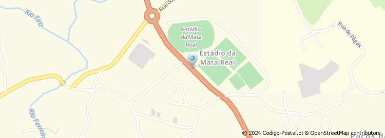 Mapa de Rua do Estádio