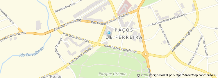 Mapa de Rua Dom João i