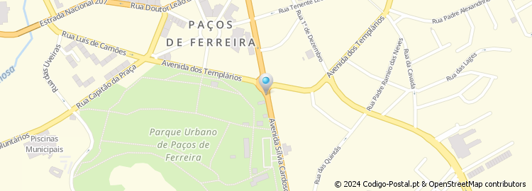 Mapa de Rua Doutor António Cardoso da Silva