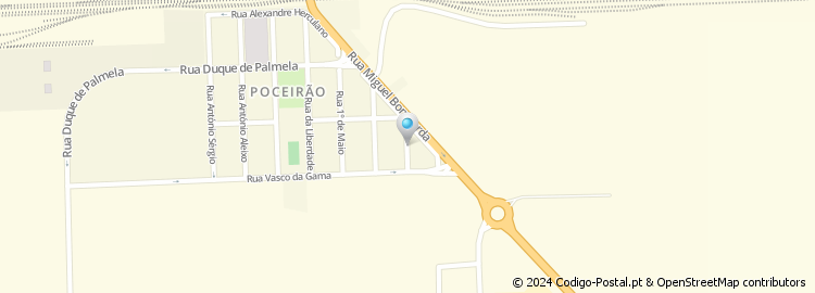 Mapa de Rua dos Andrés