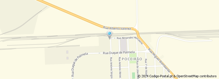 Mapa de Rua Padre Vieira