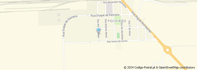 Mapa de Rua Santos Jorge