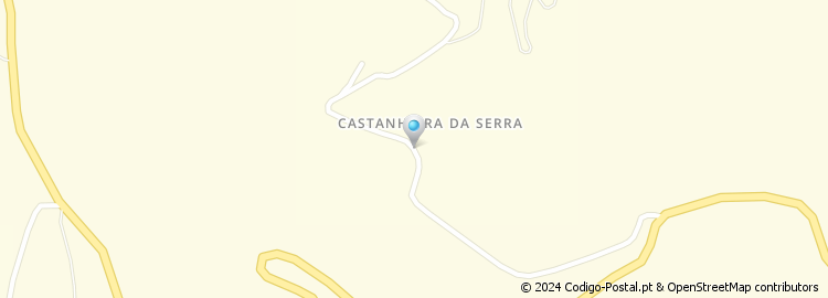 Mapa de Castanheira da Serra