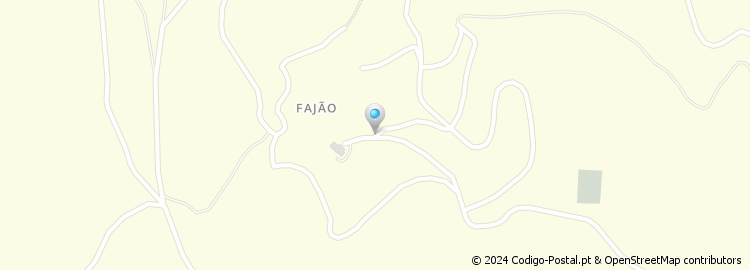 Mapa de Fajão