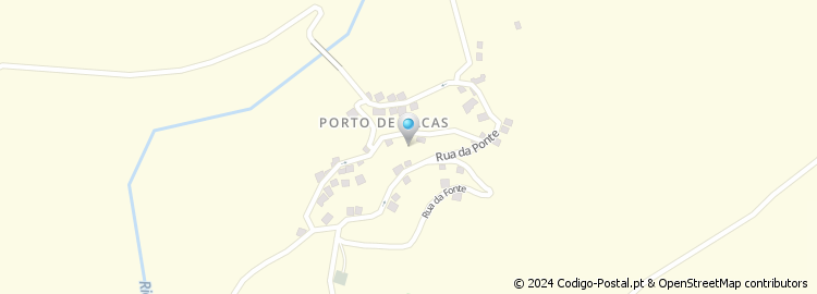 Mapa de Porto de Vacas
