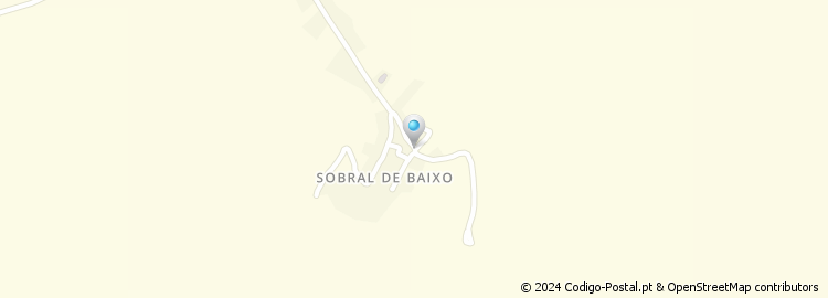 Mapa de Sobral de Baixo
