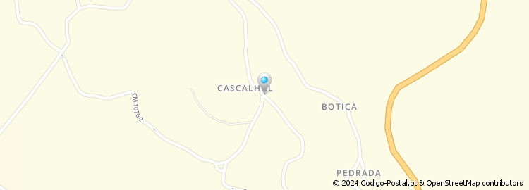Mapa de Cascalhal