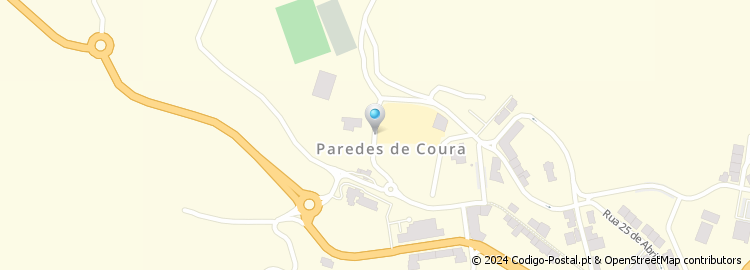 Mapa de Rua Pereira da Cunha