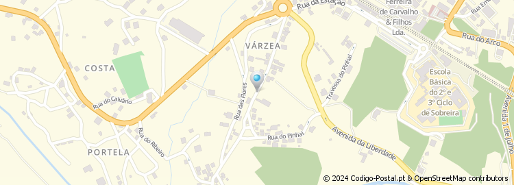 Mapa de Avenida José Vieira Campos