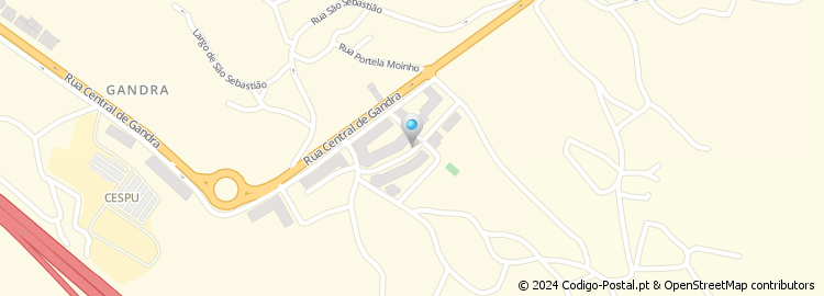 Mapa de Rua António Borges Marques Castanheira