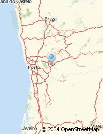 Mapa de Rua Central de Além - do - Rio