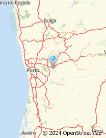 Mapa de Rua Central de Castromil