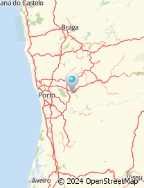 Mapa de Rua da Quelha do Rio