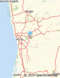 Mapa de Rua de Além - do - Rio