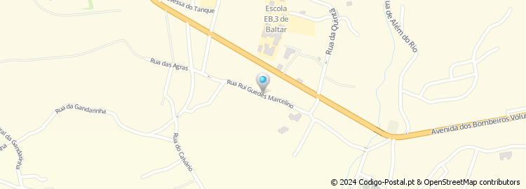 Mapa de Rua Rui Guedes Marcelino