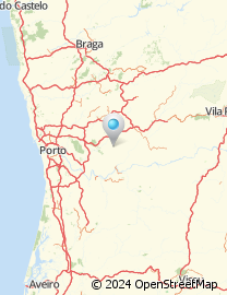 Mapa de Calçada de Carvalho