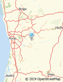 Mapa de Calçada do Carvalho
