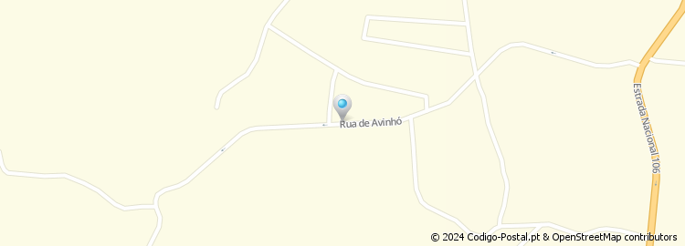 Mapa de Rua Agostinho da Rocha Lopes