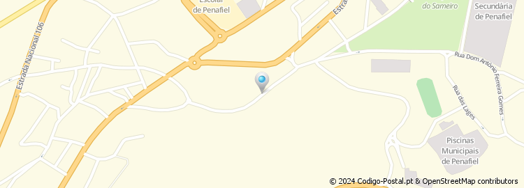 Mapa de Rua Alfredo Pereira