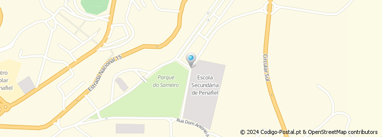 Mapa de Rua do Doutor Alves Magalhães