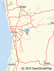 Mapa de Rua do Padre António Sousa Alves