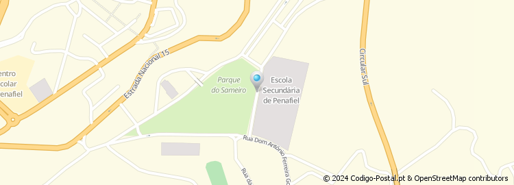 Mapa de Rua Doutor Alves Magalhães