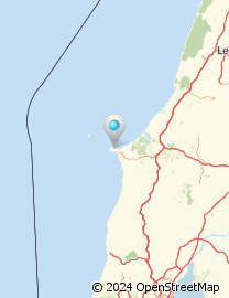 Mapa de Arquipélago das Berlengas
