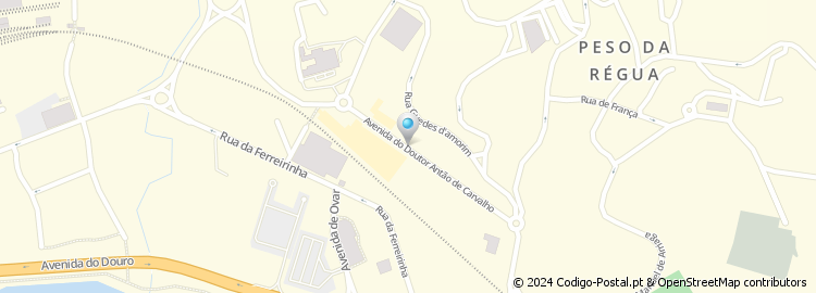 Mapa de Avenida Doutor Antão de Carvalho
