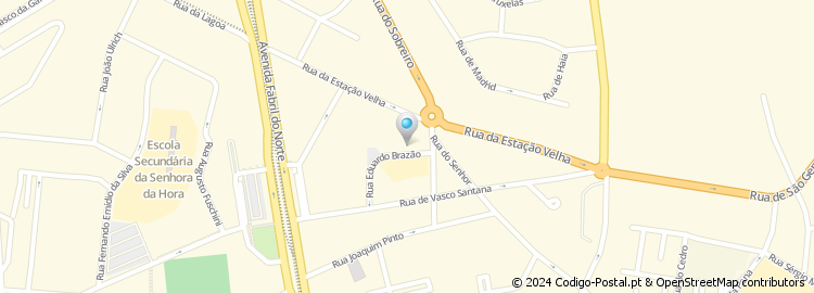 Mapa de Rua Eduardo Pereira