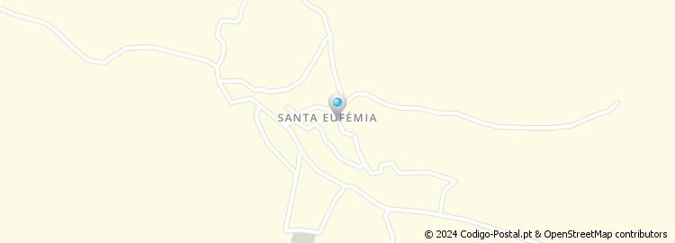 Mapa de Santa Eufémia