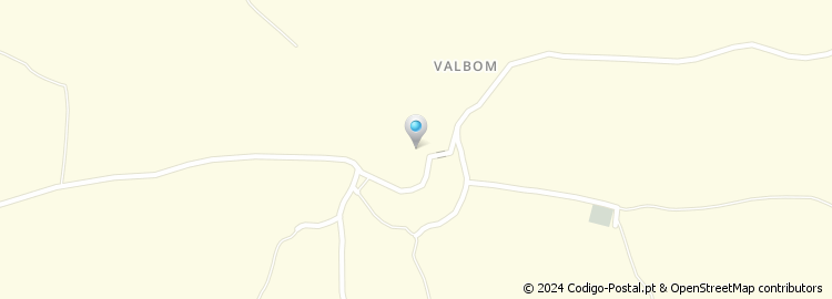 Mapa de Valbom