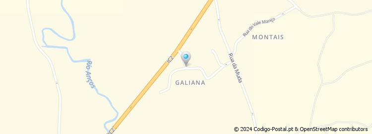 Mapa de Galiana