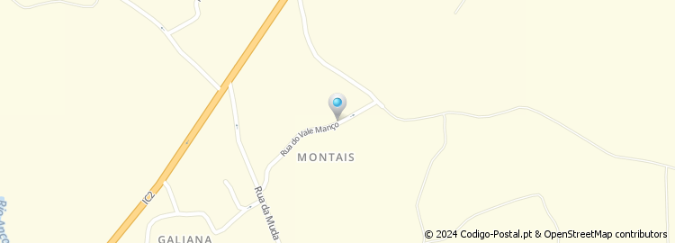 Mapa de Montais