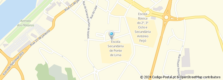 Mapa de Praceta Doutor João Gomes de Abreu de Lima