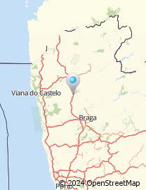 Mapa de Rua da Fonte do Carvalho