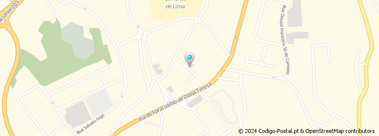 Mapa de Rua de Pereira