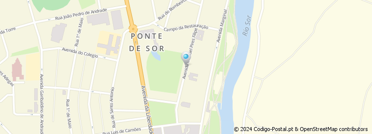 Mapa de Avenida Manuel Pires Filipe