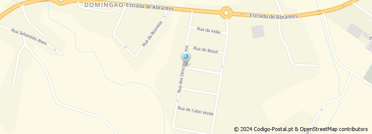 Mapa de Rua da Guiné-Bissau