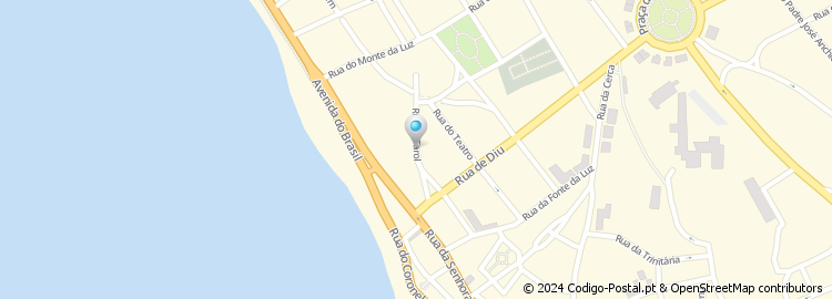 Mapa de Apartado 10043, Porto