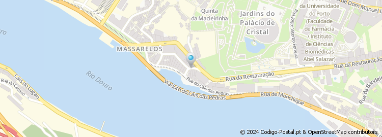 Mapa de Calçada Sobre-o-Douro