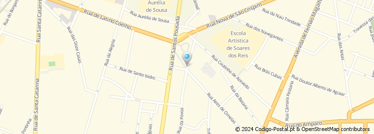 Mapa de Praça Rainha Dona Amélia