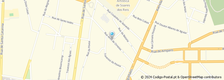 Mapa de Rua Aires de Ornelas