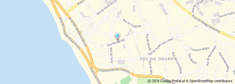 Mapa de Rua Alto do Mato