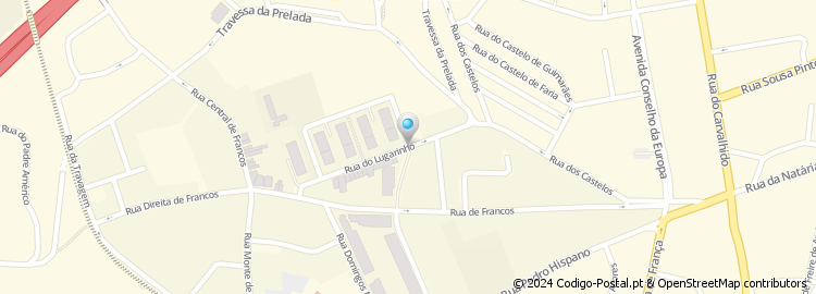 Mapa de Rua Artur Oliveira Valença