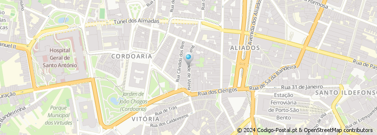 Mapa de Rua Conde de Vizela